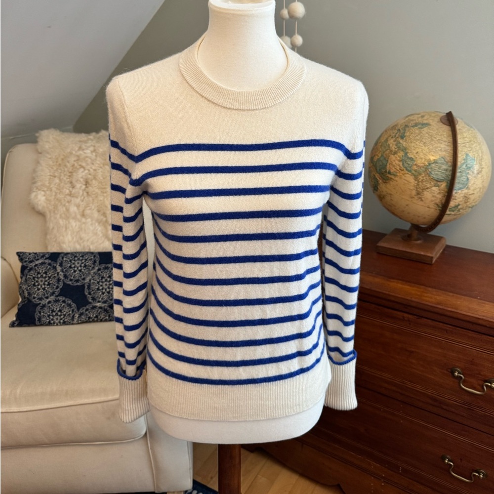 La Ligne Cream Knit Sweater